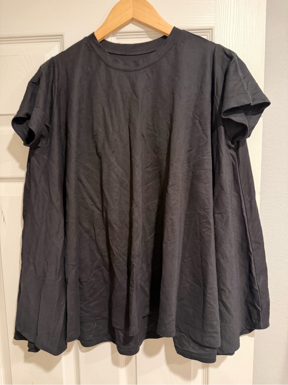 Nothing Fits But Maternity Bamboo Relaxed Trapeze Tee